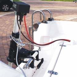 2.2HP FC Silnik do łódki elektryczny pod sterociąg, Sterowany z pulpitu łodzi, (Cena z montażem)